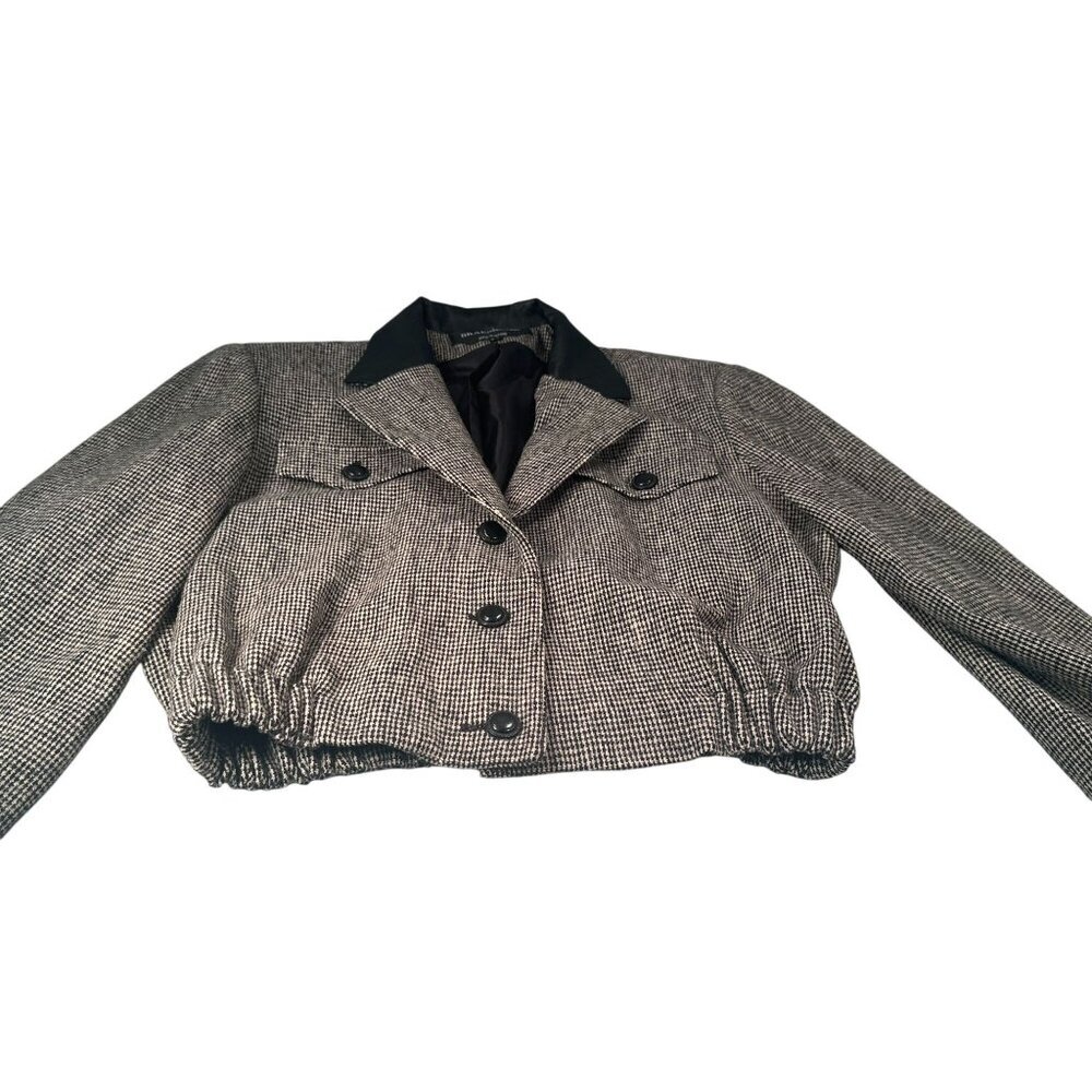 Stylish Black and Gray Women's Blazer